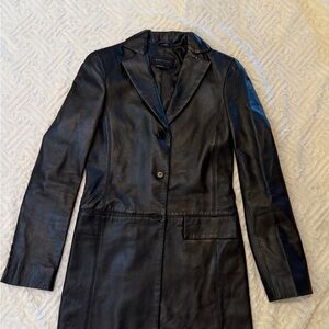 BCBGMaxAzria Black Leather Jacket